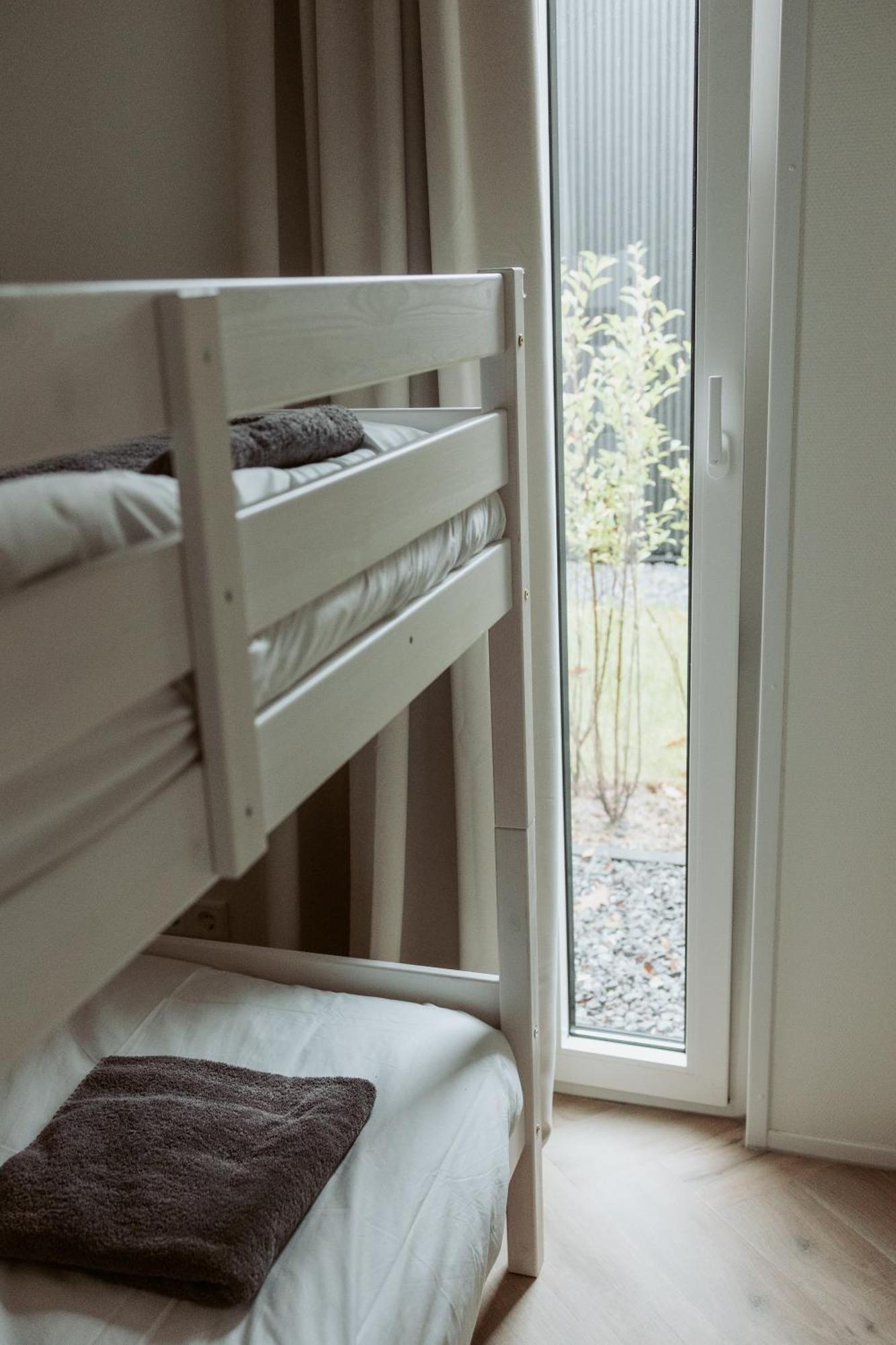Luxe Lodge 'Bold' Nabij Bos En Veluwemeer - 4 Pers 에르멜로 외부 사진