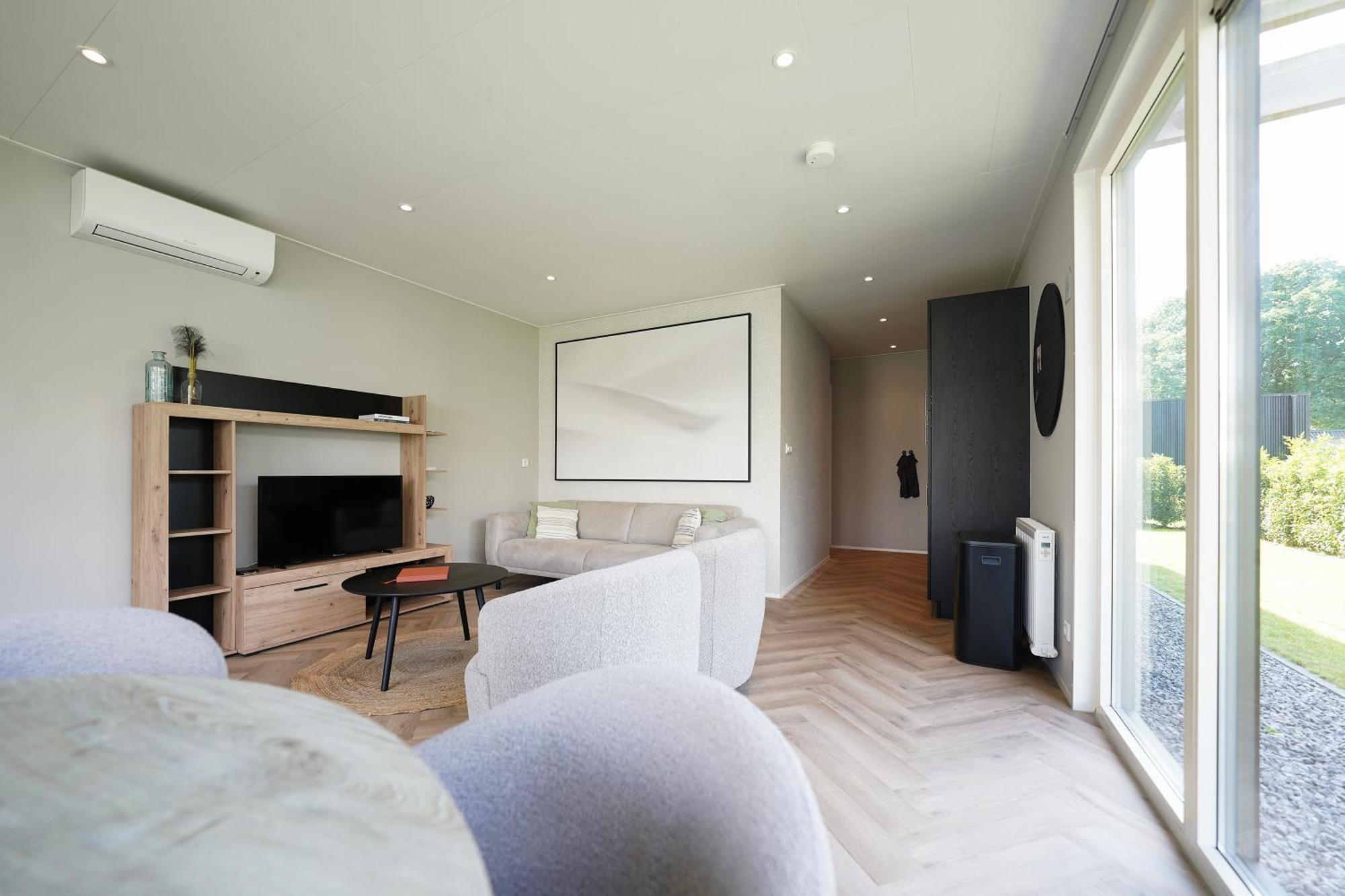 Luxe Lodge 'Bold' Nabij Bos En Veluwemeer - 4 Pers 에르멜로 외부 사진