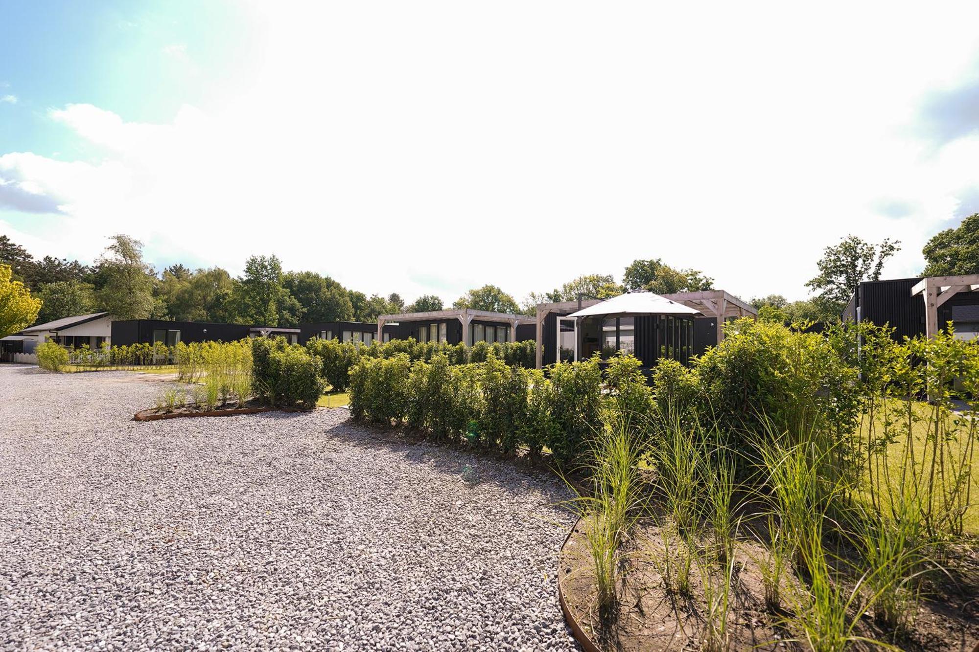 Luxe Lodge 'Bold' Nabij Bos En Veluwemeer - 4 Pers 에르멜로 외부 사진