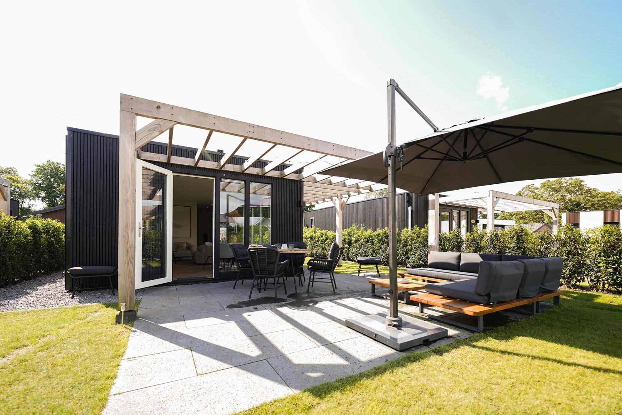 Luxe Lodge 'Bold' Nabij Bos En Veluwemeer - 4 Pers 에르멜로 외부 사진