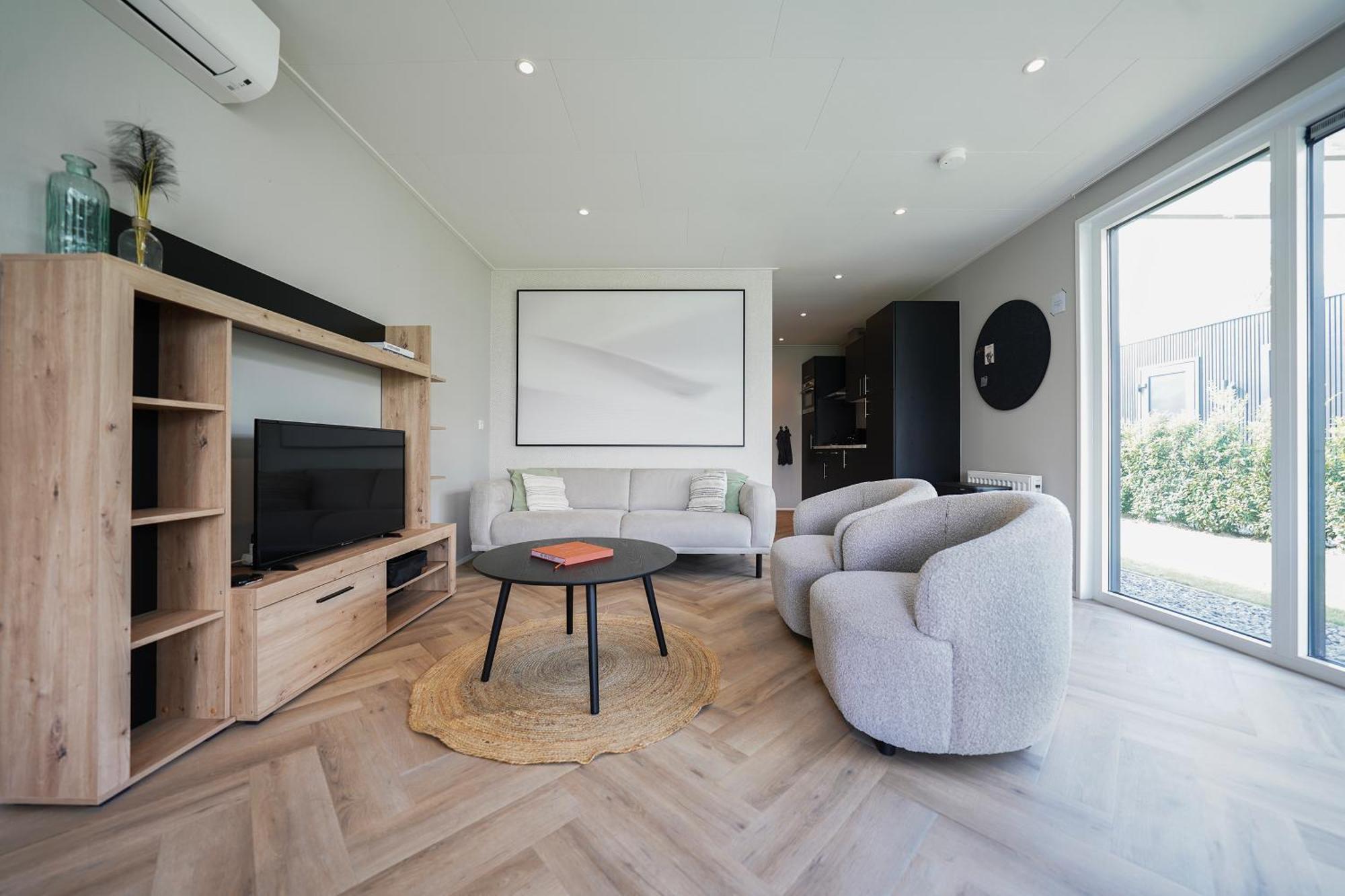 Luxe Lodge 'Bold' Nabij Bos En Veluwemeer - 4 Pers 에르멜로 외부 사진