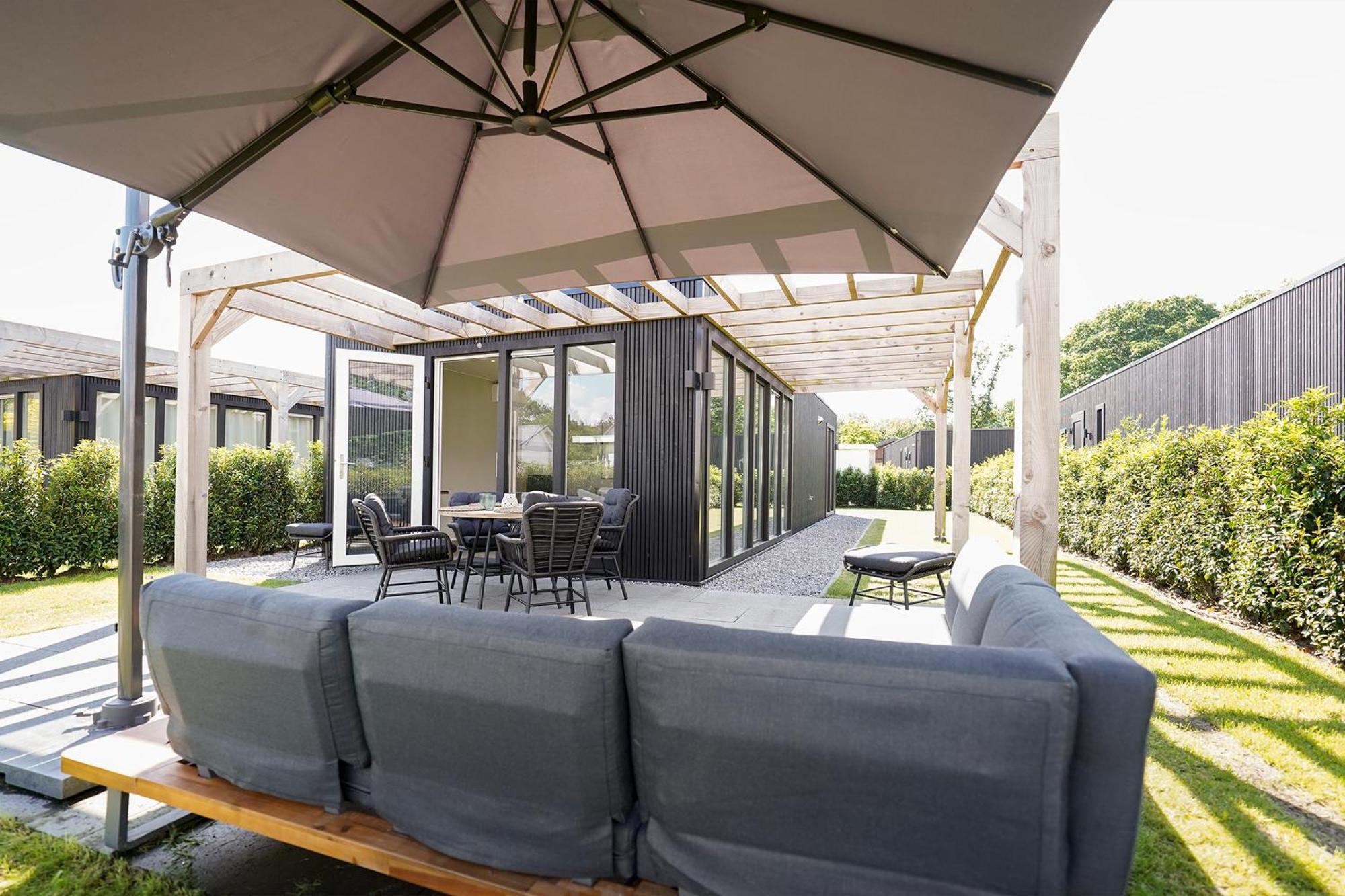 Luxe Lodge 'Bold' Nabij Bos En Veluwemeer - 4 Pers 에르멜로 외부 사진